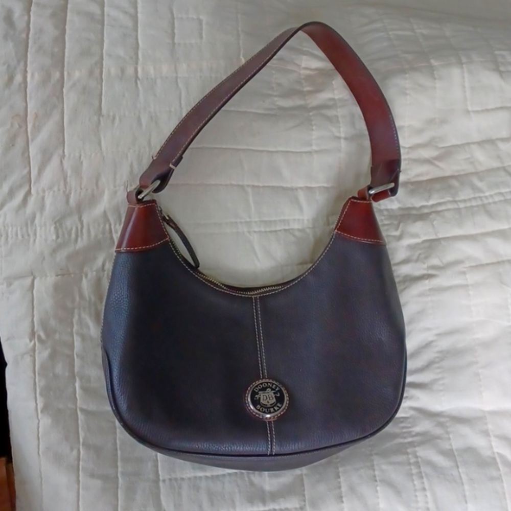 Vintage Dooney & Bourke Chocolate Brown Shoulder Bag